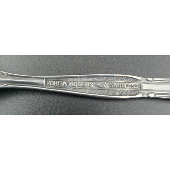 Vintage Korea Rogers Auberge Stainless Steel Forks Set Of 3 Ornate design - Picture 4 of 6